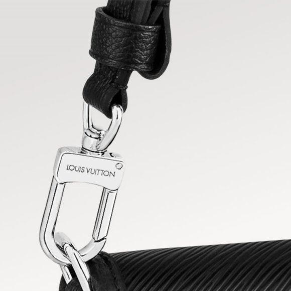 Louis Vuitton Black Epi Leather Buci Bag. Adjustable for Crossbody/Shoulder. - Picture 6 of 15
